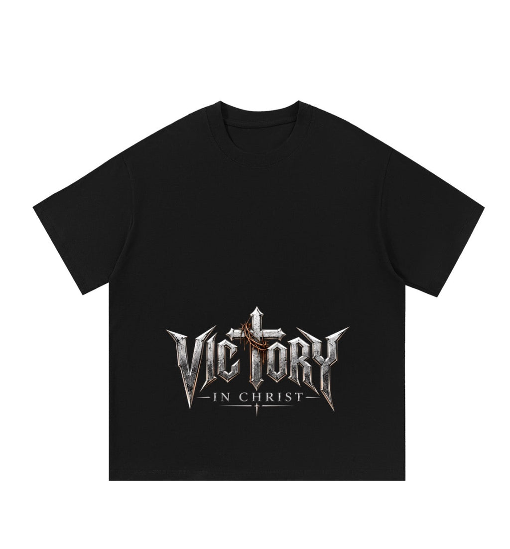 VIC Black Heavyweight Oversized T-Shirt