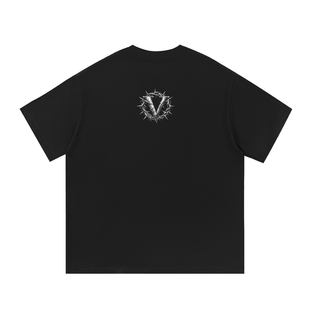 VIC Black Heavyweight Oversized T-Shirt